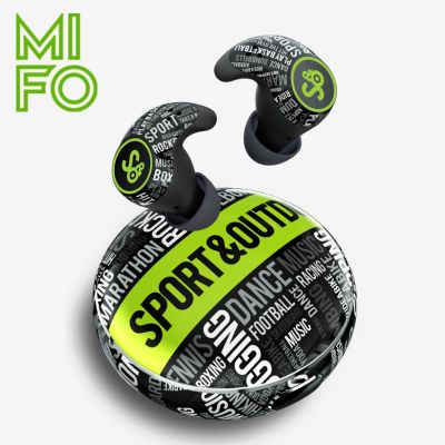 Mifo S หูฟังไร้สายบลูทูธ5.2ของแท้หูฟังบลูทูธตัดเสียงรบกวนหูฟังบลูทูธกีฬาสเตอริโอ Ture หูฟังเอียบัด Hifi พร้อม6 Mics