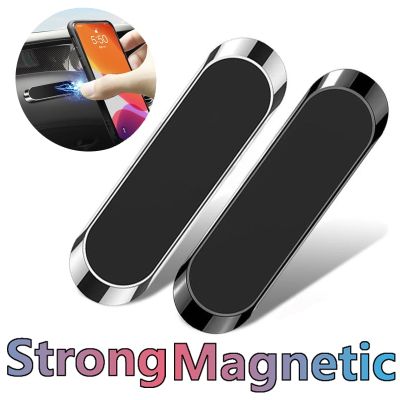 Strip Magnetic Holder Stand Magnet Cellphone Bracket Car Magnetic car phone Holder for iPhone 12 Pro Max Samsung xiaomi huawei Car Mounts