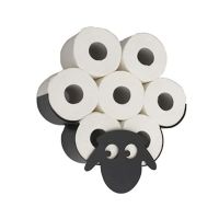 Sheep Rack Toilet Paper Holders Metal Wall Mount Bracket Paper Roll Organizer Kitchen Bathroom Storage Racks Shelf