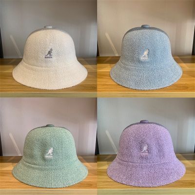 2021 New Spring Knitted Kangaroo Fisherman Hat Classic Logo Solid Female Painter Hat Wool Hat Tide Womens Hat