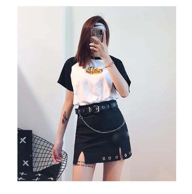 HCMChân váy ulzzang girl kèm chain cực chất  Lazadavn