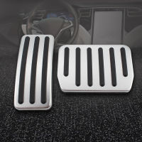 Car Foot Pedal For Tesla Model 3 No Drilling Non-Slip Performance Aluminium alloy Accelerator Foot Rest Modified Pedal Pads