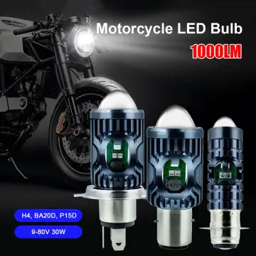 New Motorcycle 12V H4 High Low Beam LED Headlight Fog Bulb 30W 3200LM 6000K  1Pcs