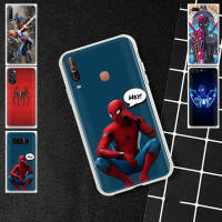 256GT Spiderman โปร่งใส อ่อนนุ่ม เคสโทรศัพท์ หรับ VIVO Y55S Y5S V15 V21 Y20I Y20S Y70 Y30 Y81S V20 Y81I Y53 Y19 Y91 Y81 Y20 Y93 Y50 Y71 Y95 V20I Y55 Y69 Y91C SE