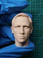 16 Scale Daniel Craig Head Sculpt รุ่นสำหรับ Action Figure ตุ๊กตาทหารอุปกรณ์เสริมภาพวาดการออกกำลังกาย No.020