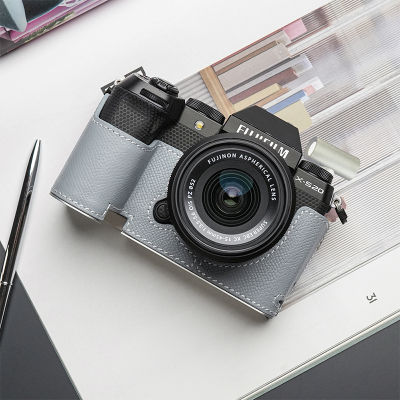 Mr.stone XS20กล้องเคสอุปกรณ์เสริมฝาครอบสำหรับ Fujifilm X-S20กล้องแฮนด์เมดหนังแท้