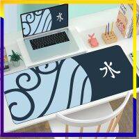 ✲ แผ่นรองโต๊ะ Gmk Mizu แผ่นรองเมาส์ลายเส้นบุคลิกภาพเน้นวัฒนธรรมอักษรน้ำ 40x90 มม. สำหรับเกม