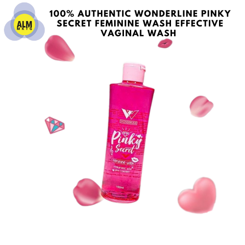 100 Authentic Wonderline Pinky Secret Feminine Wash Effective Vaginal