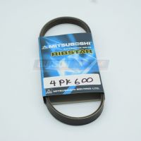 4PK600 สายพานหน้าเครื่องล่องพีเคPK            MITSUBOSHI RIBSTAR (V-ribbed Belt)