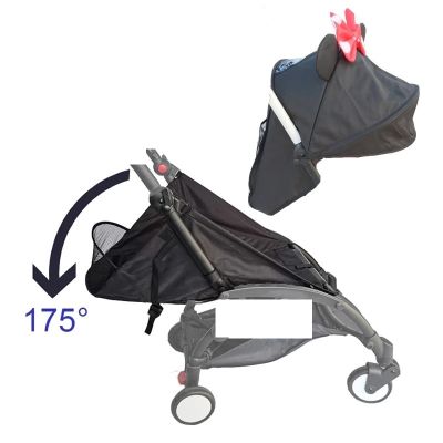 เด็ก COLU®แผ่นซับผ้าฝ้าย Bantal Kursi 175 ° สำหรับทารก Yoya YOYO 2อุปกรณ์เสริมรถเข็นเด็กทารก