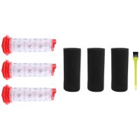 Replacement Filter Kit for Athlet, 3 Main Stick Filter + 3 Foam Athlet Filters for Cordless Vacuum Cleaner