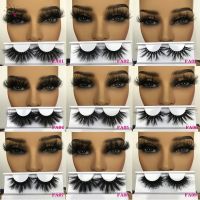 ❄ↂ☎ Sleek Chic Fluffy False Eyelashes 25mm Mink Lashes Wholesale Long Full Strip Lashes Vendors Mink Eyelashes Extension Bulk 1 Pair