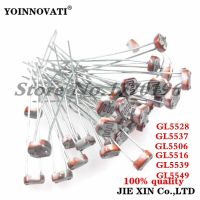 ตัวต้านทานโฟโต้ไวต่อแสง1000ชิ้นตัวต้านทานโฟโตอิเล็กทริกโฟโตรีซีสเตอร์5528 GL5528 5537 5506 5516 5549 5539สำหรับ Arduino