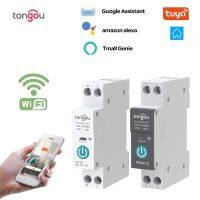 [HOT ZHKKZZLWWG 510] Tuya WIFI Smart Home Circuit Breaker Real Time Power วัดโทรศัพท์มือถือ Power Show ประหยัดพลังงาน1P 16A 63A รีโมทไร้สาย