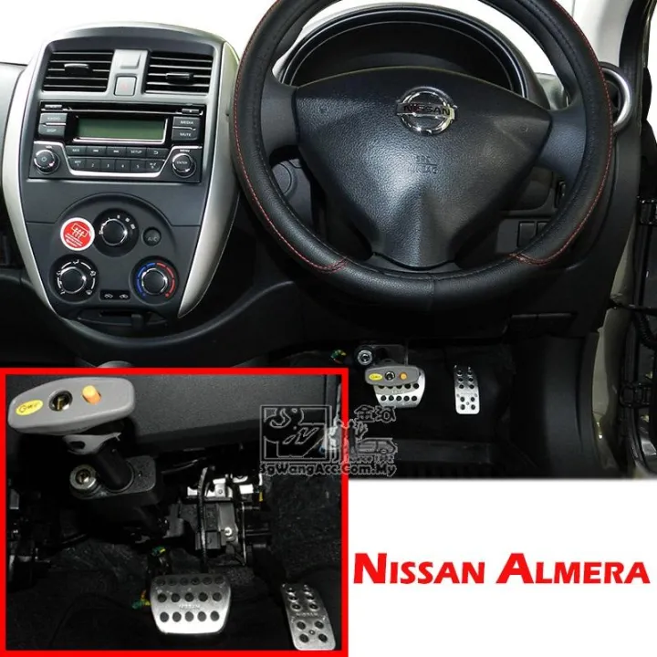 Nissan Almera Geneo Brake Pedal Lock (Local Made). PlugnPlay