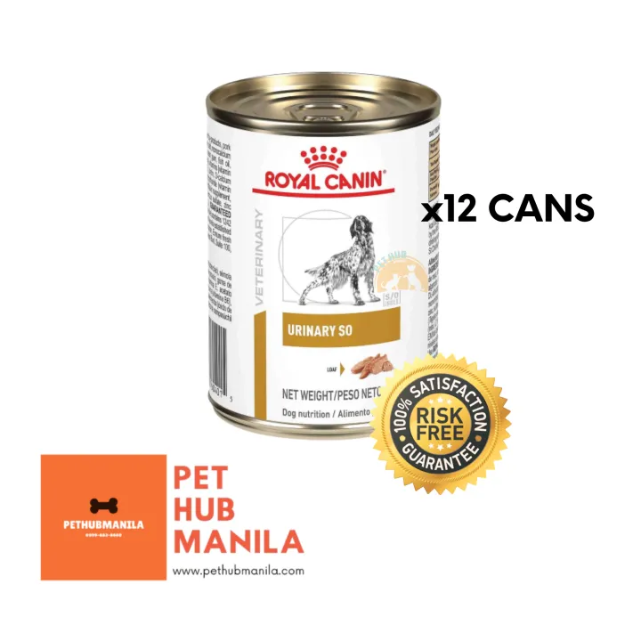Royal Canin Urinary SO Wet Dog Food 410g (x12 Cans) Lazada PH