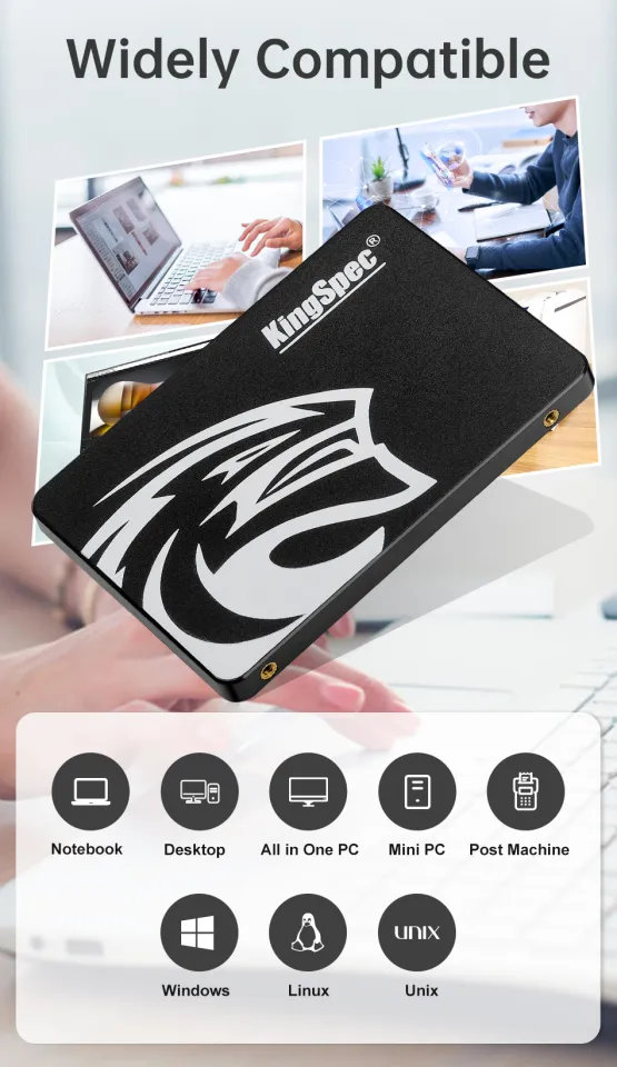 KingSpec Ổ cứng SSD 2.5 inch Ổ cứng SSD 64GB 120GB 128GB 240GB