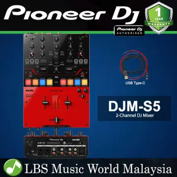 Pioneer DJ DJM-S5 2-Channel Serato Scratch Mixer