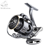 Elder Sea Da2000-7000 Spinning Fishing Reel 3 + 1bb ลากสูงสุด15Kg Ultralight ยาวหล่อโลหะ Fishing Tackle