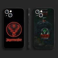 {Chaoke digital branch} โลโก้มือถือเคส Jagermeister สำหรับ Iphone 14 13 Pro Max 12 11 Xr X Xs Mini 6 7 8 Plus Se 2020 2022ถุงโทรศัพท์มือถือ