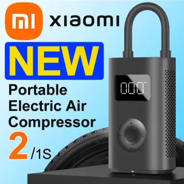 Xiaomi Portable Electric Air Pump 2, Mijia Compressor 1S Multitool Inflator  for Motorcycle Bike Automotive Car Type-C Smart Home