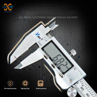 Vernier Caliper เวอร์เนียร์ดิจิตอล เวอร์เนียเวอร์เนียร์ เวอเนียเวอเนียร์ LCD Digital Electronic Carbon เวอร์เนียร์วัดชิ้นงาน เครื่องวัดขนาด