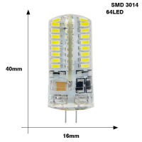 【✆New✆】 dongdangx59 ไฟ Led G4ไฟสปอตไลท์ Led 220วัตต์สำหรับใช้ในบ้าน G4 Led 12V 3W 5W 9W 12W 12W 15W 21W หลอดไฟ