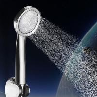 Pressurized Nozzle Shower Head High Pressure Water Saving Rainfall ABS Bath Head Bathroom Accessories