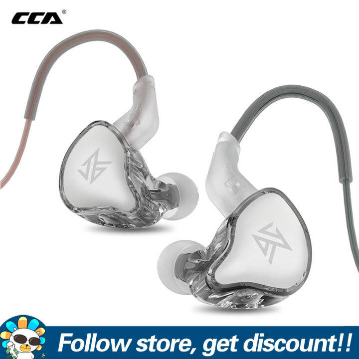 KZ EDCX Earphones HiFi Bass Stereo Music IEM Headphones Dynamic Wired