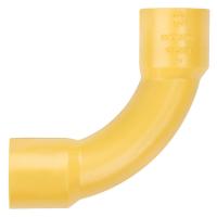 ข้อโค้ง 90 ช่วงสั้น PVC SCG 3/8 นิ้ว สีเหลือง  PVC ELBOW CONDUIT FITTING SCG 90-DEGREE 3/8” YELLOW