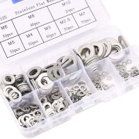 304 Stainless Steel Flat Washer Flat Meson Screw Washer 360 Boxed Set M2 2.5 3 4 5 6 10