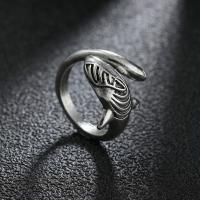 Vintage Simple Punk Whale Shark Ocean Animal Adjustable Finger Rings Retro Great Men Women Opening Jewelry Accessories Gifts