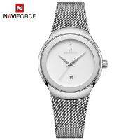 NAVIFORCE Women Watches Top Luxury nd Lady Fashion Casual Simple Steel Mesh Strap Wristwatch Gift for Girls