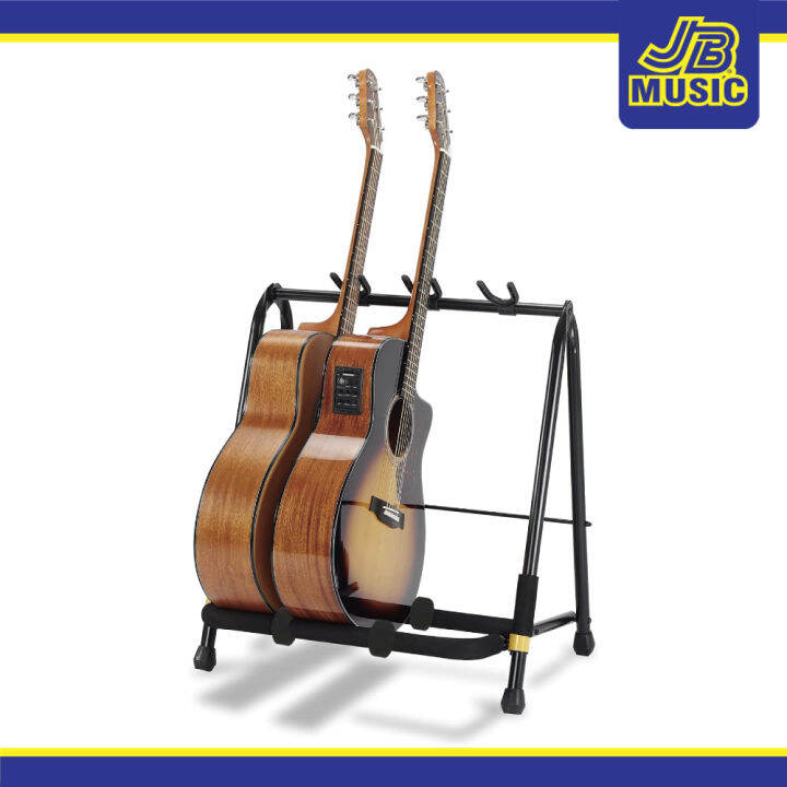 Hercules GS523B Plus MultiGuitar Stands Rack for up to 3 Guitars