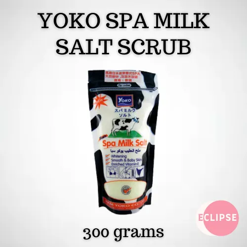 YOKO Spa Milk Salt Scrub 300 grams Exfoliating Body Scrub Lazada PH