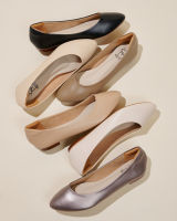 MSCHOO Pointed Flats MONA : รองเท้าส้นเตี้ยหัวแหลม / รองเท้าบัลเล่ต์ / รองเท้าคัทชู