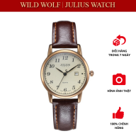 Đồng hồ nữ JA-508LC Julius Hàn Quốc dây da thumbnail