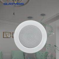 3 Inch 6W Mini Low Power Mini HIFI Coxial Ceiling Speaker Iron Mesh Cover Material Home Surround Small Convenient Woofer Unit