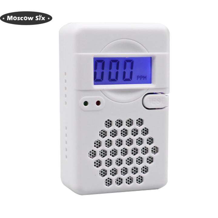 Carbon Monoxide Alarm Detector Sound Light Warning Battery Powered CO