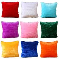 Soft Fur Plush Cushion Cover Home Decor Pillow Covers Living Room Bedroom Sofa Decorative pillowcase 43x43cm Shaggy Fluffy Cover