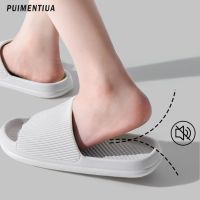 New Home Slippers Men Summer Soft Comfortable Non-Slip Flip Flops Women Bath Slippers Flat Shoes Indoor Hotel Sandals Slide 2023