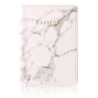 2021 new passport cover personalized marble Mr Mrs Passport Holder Case Travel Document organizer ID Credit Card Wallet