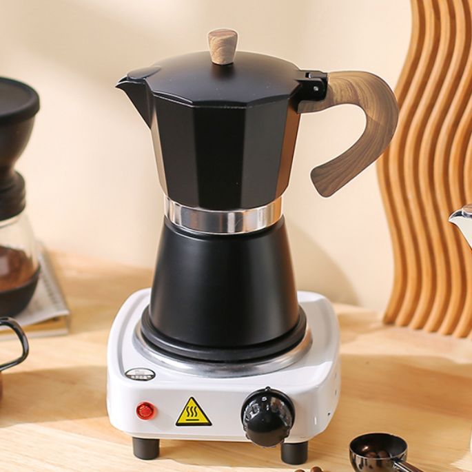 กาต้มกาแฟสด-หม้อต้มกาแฟ-เครื่องชงกาแฟ-300ml-อลูมิเนียมเกรดอาหาร-กาต้มกาแฟ-เตาต้มกาแฟ-หม้อต้มกาแฟ-moka-pot