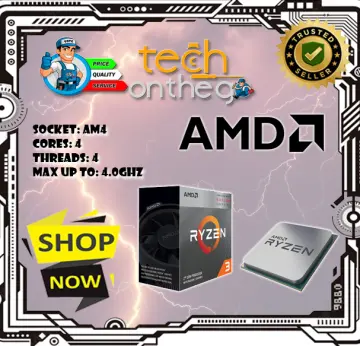AMD RYZEN 3 3200G 4-Core 3.6 GHz (Boost) Desktop Processor 