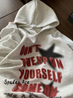 Spades Ace เสื้อฮู้ด เสื้อแขนยาวอบอุ่น หลวมและสบาย ทันสมัย คลาสสิค ชิค ทันสมัย WWY2391EM9 38Z230920