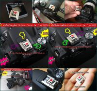 สินค้าใหม่ ตัวปิดช่องแฟลช Canon 77D 700D 600D 650D 80D 60D 1100D 1000D 550D