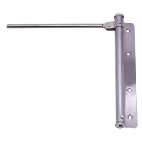 ☸▥∈ 2X Adjustable Door Automatic Closer Stainless Steel Door Hinge Household Automatic Door Spring For Fire Rated Door