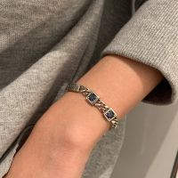 [COD] 925 Sterling Graffiti Female Ins Design Advanced Fashion Cold