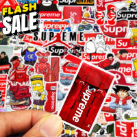 พร้อมส่งSup Supreme sticker สติกเกอร์กันน้ำรูปแบบที่แตกต่างกัน 50 ชิ้น dragon ball one piece NARUTO #ใบปะหน้า #สติ๊กเกอร์การ์ตูน  #สติ๊กเกอร์รถ  #สติ๊กเกอร์