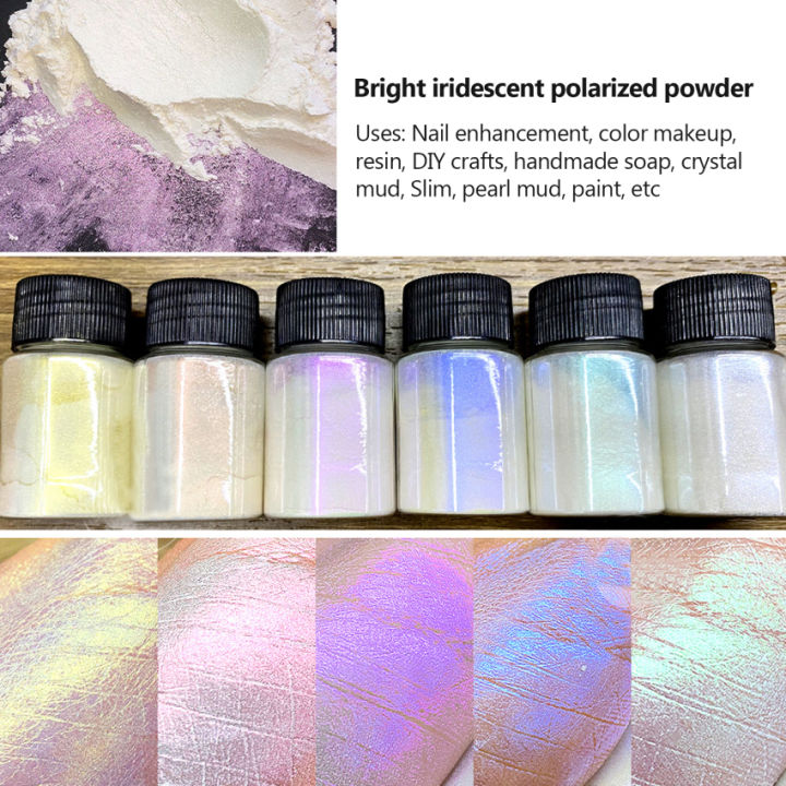 Mica Pigment Powder, Holographic Powder